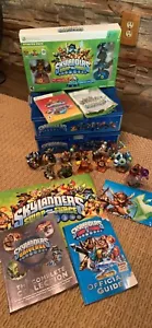 Skylanders Action Figures, 2 Carrying Case, 2 Books, Xbox 360 Starter Pack (Lot) - Picture 1 of 10