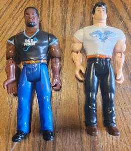 1986 Over the Top Johnny Ice Man Walker & Lincoln Hawkes Action Figures Lewco - Picture 1 of 18