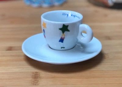 Illy collection / Tasse Café espresso et coupelle de collection /  Très Bon État - Photo 1/4