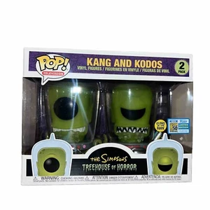 Funko Pop! Figura de animación coleccionable de vinilo de Los Simpson Kang y Kodos GITD - Imagen 1 de 17