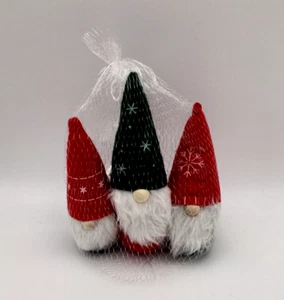 Target Bullseye Christmas 3pk Plush Gnomes Weighted Standing Plush Toy New 2022 - Picture 1 of 6