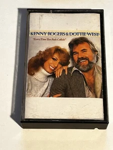 Kenny Rogers & Dottie West Every Time Two Country Music Album Cassette 1R55 - Picture 1 of 4