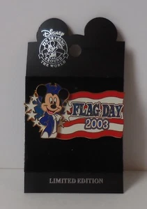 Pin Disney DLR Colonial Mickey Flag Day 2003 Pin LE2000 - Imagen 1 de 2