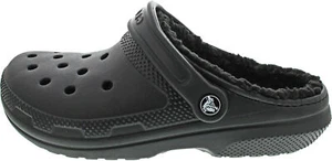 Crocs Classic Fuzz-Lined Clog Herren Clogs schwarz - Bild 1 von 5