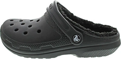 Crocs Classic Fuzz-Lined Clog Herren Clogs schwarz - Bild 1 von 4