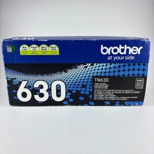 Cartucho de tóner Brother TN630 negro estándar 1200 páginas rendimiento AUTÉNTICO - Imagen 1 de 8
