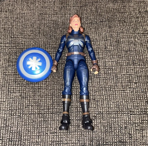 Marvel Legends What If Captain Carter Stealth Suit Figure Target Exclusive Peggy Cover