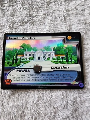 DBZ Dragon Ball Z FOIL Grand Kai's Palace F2 CCG Limited Babidi Saga Promo MP - Image 1 of 4