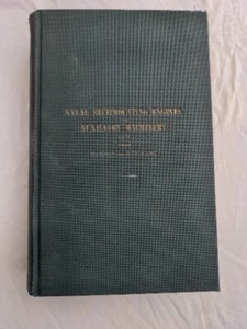 John K Barton / Plates Naval Reciprocating Engines and Auxiliary Machinery 1914 - Imagen 1 de 7