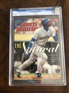 Sports illustrated 1990 Ken Griffey Jr CGC 9.0 - Picture 1 of 2