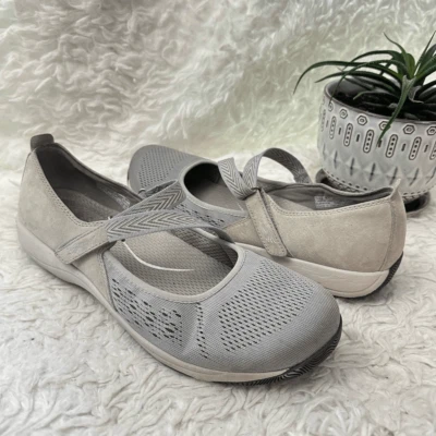 Dansko Haven Gray Suede Mary Jane Shoes Waterproof Comfy size 41 - 10.5-11 US - Imagem 1 de 4