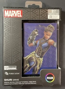 Seagate FireCuda External Gaming Hard Drive 2TB HDD [ Black Panther Shuri ] NEW - Picture 1 of 6
