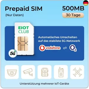 EIOTCLUB Prepaid SIM Karte für 5G/4G LTE-Überwachungskamera, Wildkamera, WiFi R - Bild 1 von 6