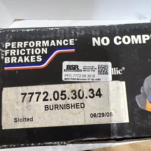 Performance Friction Brake Pads PFC 7772.05.30.34 Racing NASCAR Dirt Asphalt - Picture 1 of 8