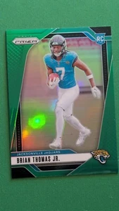2024 Panini Prizm - Rookies Green Prizm #314 Brian Thomas Jr. (RC) - Bild 1 von 2