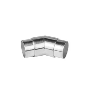 Esquina Doblada Acero Inox V2A Pulido 45° Conector Ø 33,7 X 2,0MM - Imagen 1 de 2