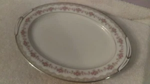 Noritake Glenwood medium size oval serving platter 14" OH393 - Picture 1 of 4