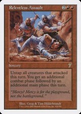 1 x MTG NM Relentless Assault 7Th Edition Rare