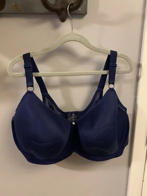 Breezies Smooth Perfection Underwire T-Shirt Bra NWOT 44DDD Evening sky - Image 1 of 3