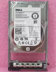 WF12F 0WF12F Dell ST91000640NS 1TB 7200RPM 6Gbps 2.5" SATA Hard Drive W/R Tray - Picture 1 of 2