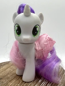 Figura Cepillable My Little Pony MLP G4 SWEETIE BELLE Cutie Mark Crusaders 2.5" - Imagen 1 de 9