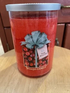 Yankee Candle Fresh Berry Fizz grande candela a 2 stoppini - Foto 1 di 3