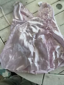 Damen Babydoll Rosa 2 Teilig Dessous Outfit von Frederick's of Hollywood L Xl - Bild 1 von 5