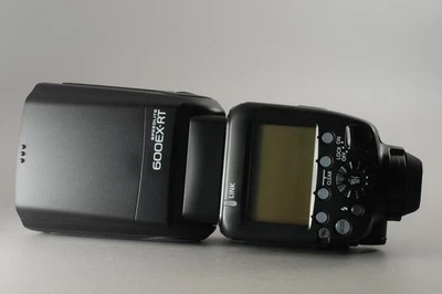 US Duty Paid Mint Canon Speedlite 600EX-RT Flash Black From  #3719 - Image 1 of 4