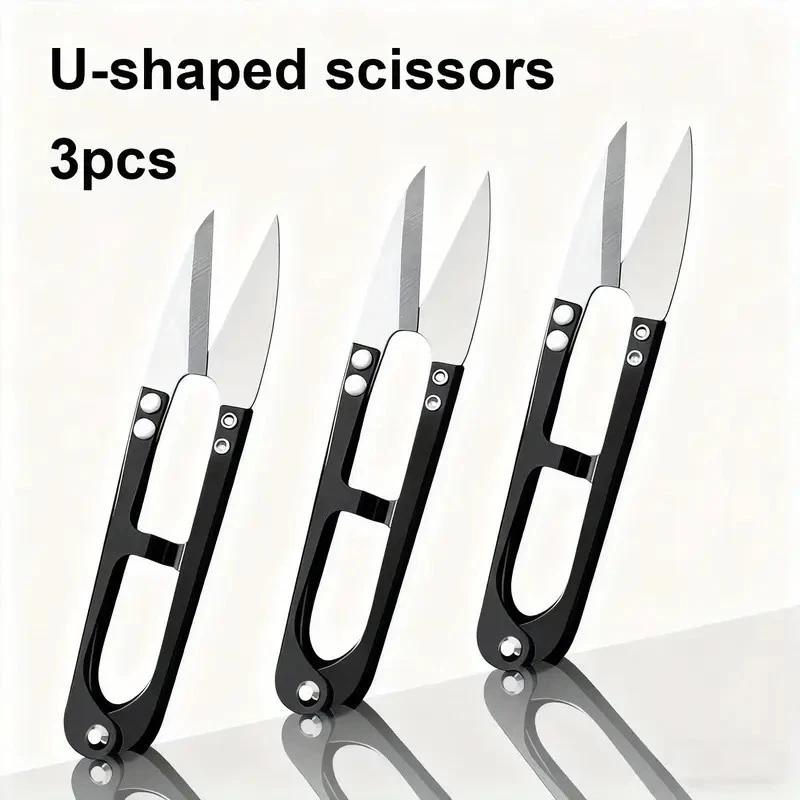 Fadenscheren Fadentrenner Nähschere Garnschere Fadenknipser 10 cm 3 Stück - Bild 1 von 4