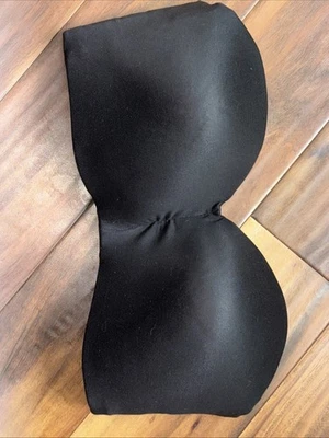 Sujetador sin tirantes Bali para mujer, negro talla Lg con lazos para correa sin correas incluidas  Foto 1 de 4