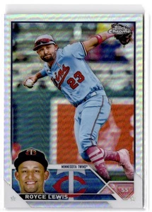 2023 Topps Chrome Royce Lewis #51 Refractors Minnesota Twins - Picture 1 of 2