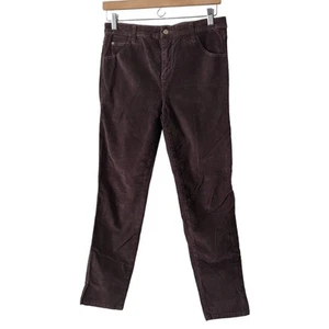 Joe's Jeans Women's Corduroy Pants Size 29 Wasteland HR Skinny Brown Slit Ankle - Picture 1 of 7