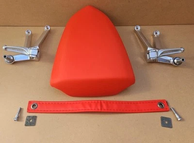 GENUINE APRILIA RSV RSVR MILLE R TUONO R RSV REAR SEAT &PEGS PILLION FOOT REST - Image 1 of 4