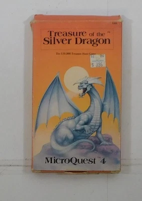 Treasure of the Silver Dragon 1980 Micro Quest #4 Metajuego - Completo Foto 1 de 3