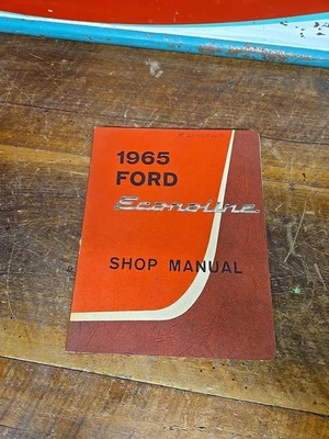 Ford Econoline E100 E200 E300 1965 serie E furgoneta taller manual de reparación xo Foto 1 de 4