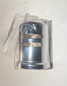 Westbrass D201-1-26, 1-5/8" x 2-1/4" Solid Brass Air Gap Cap Only, Skirted - Picture 1 of 8