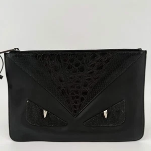 FENDI Monster Eyes Clutch Tasche - Bild 1 von 10