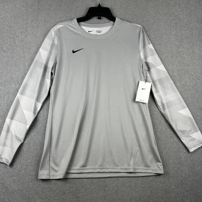 Nike Camisa Mujer Grande Gris Dri-FIT Manga Larga Fútbol Entrenamiento CJ6071-012 Nueva Foto 1 de 4