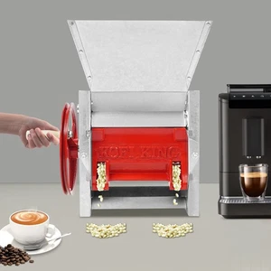  Pelador manual de granos de café fresco manivela peladora de granos de café descascarillador - Imagen 1 de 15
