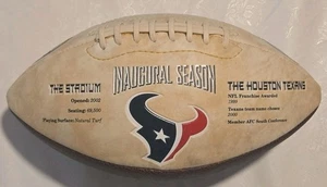 Houston Texans Commemorative Football 2002 Inaugural Season Limited Edition 5000 - Bild 1 von 3