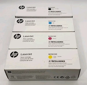 BRANDNEU 4er Set HP 414X W2020XC, W2021XC, W2022XC, W2023XC, Tonerkartusche - Bild 1 von 3