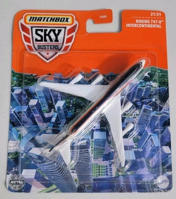 Matchbox Sky Busters Boeing 747-8 Intercontinental Skybusters 21/31 (2021) - Изображение 1 из 4