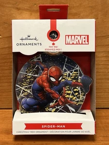 Hallmark Marvel Comics Spider-Man Flashing Light-Up Christmas Ornament Holidays - Picture 1 of 4
