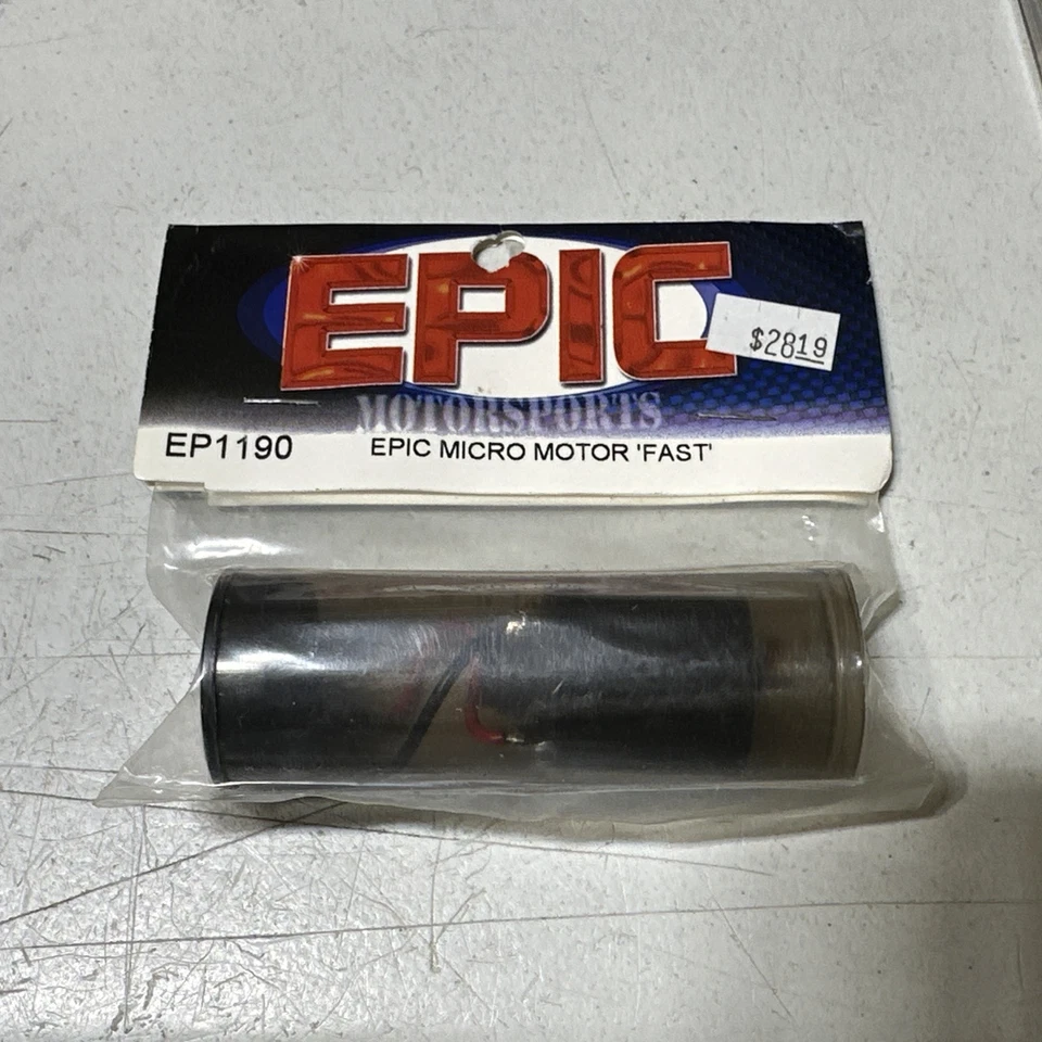 Trinity EPIC EP1190 Micro  Brushed Motor Fast Mod   RC18T Mini-T RARE VINTAGE   - Image 1 of 1