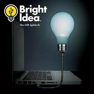 Luz USB para portátil - Bombilla idea brillante - Imagen 1 de 4