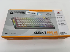 Glorious GMMK 3 PRO HE 75% Wireless Gaming Keyboard - Silver, Hall-Effect Switch - Photo 1/3