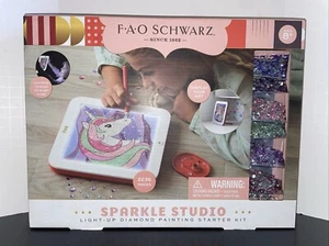 FAO Schwartz Sparkle Studio Light Up Diamond Painting NIB - Picture 1 of 4