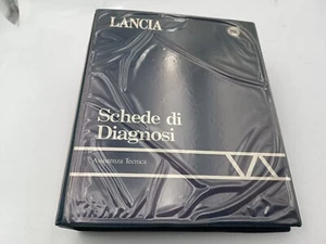 Manuale officina Lancia schede di diagnosi per Lancia Thema edizione incompleta. - Foto 1 di 24