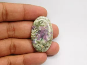 Natural Ruby Mermaid Kyanite gemstone Cabochon Loose For Jewelry 55 Cts. ME-2796 - Picture 1 of 4