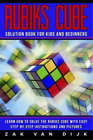Zak Van Dijk Rubiks Cube Solution Book for Kids and Beginners (Paperback)